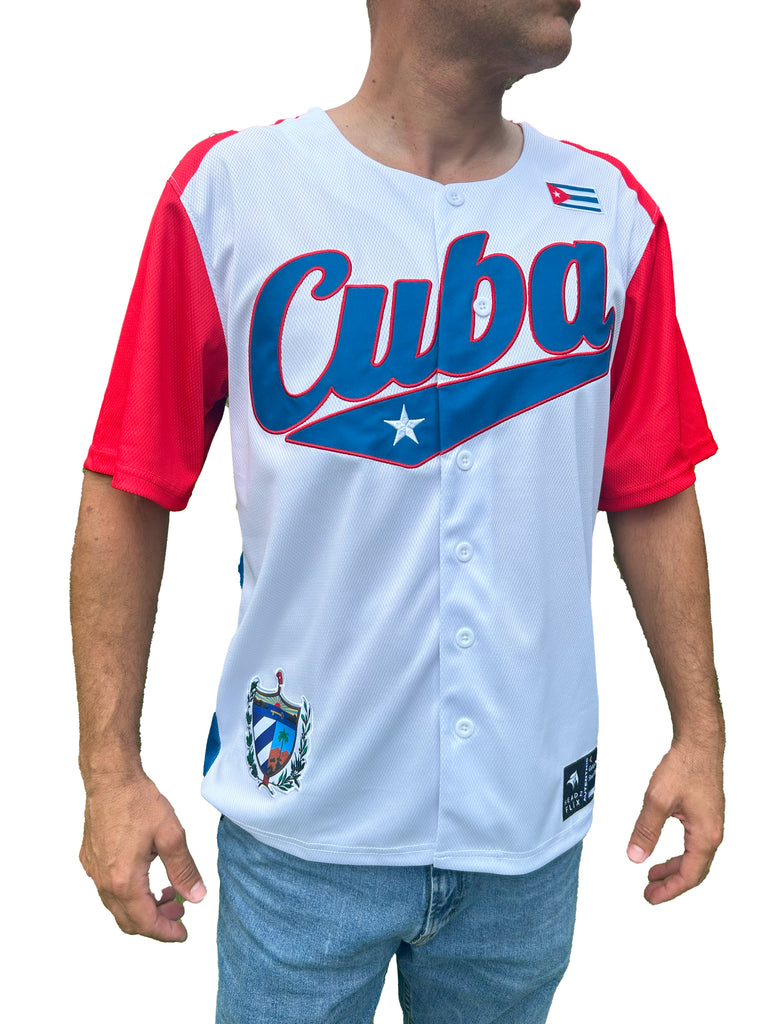 Cuba baseball jersey front