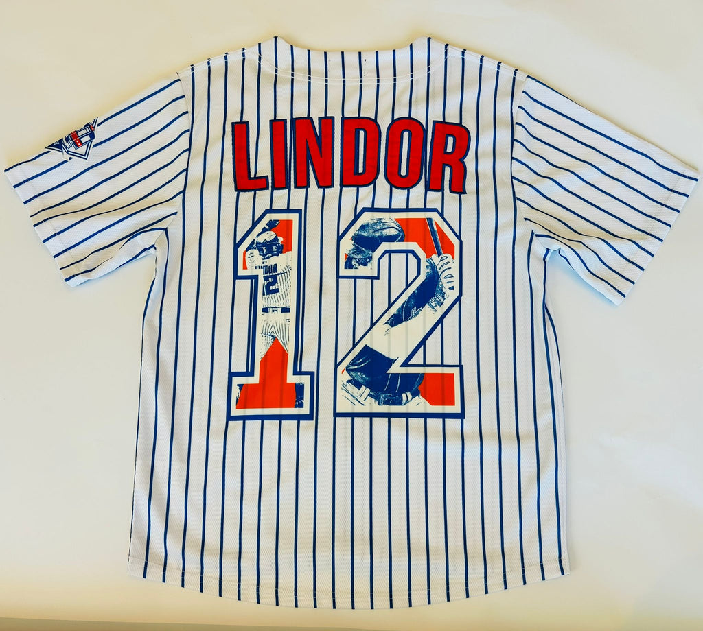 New york lindor 12 jersey