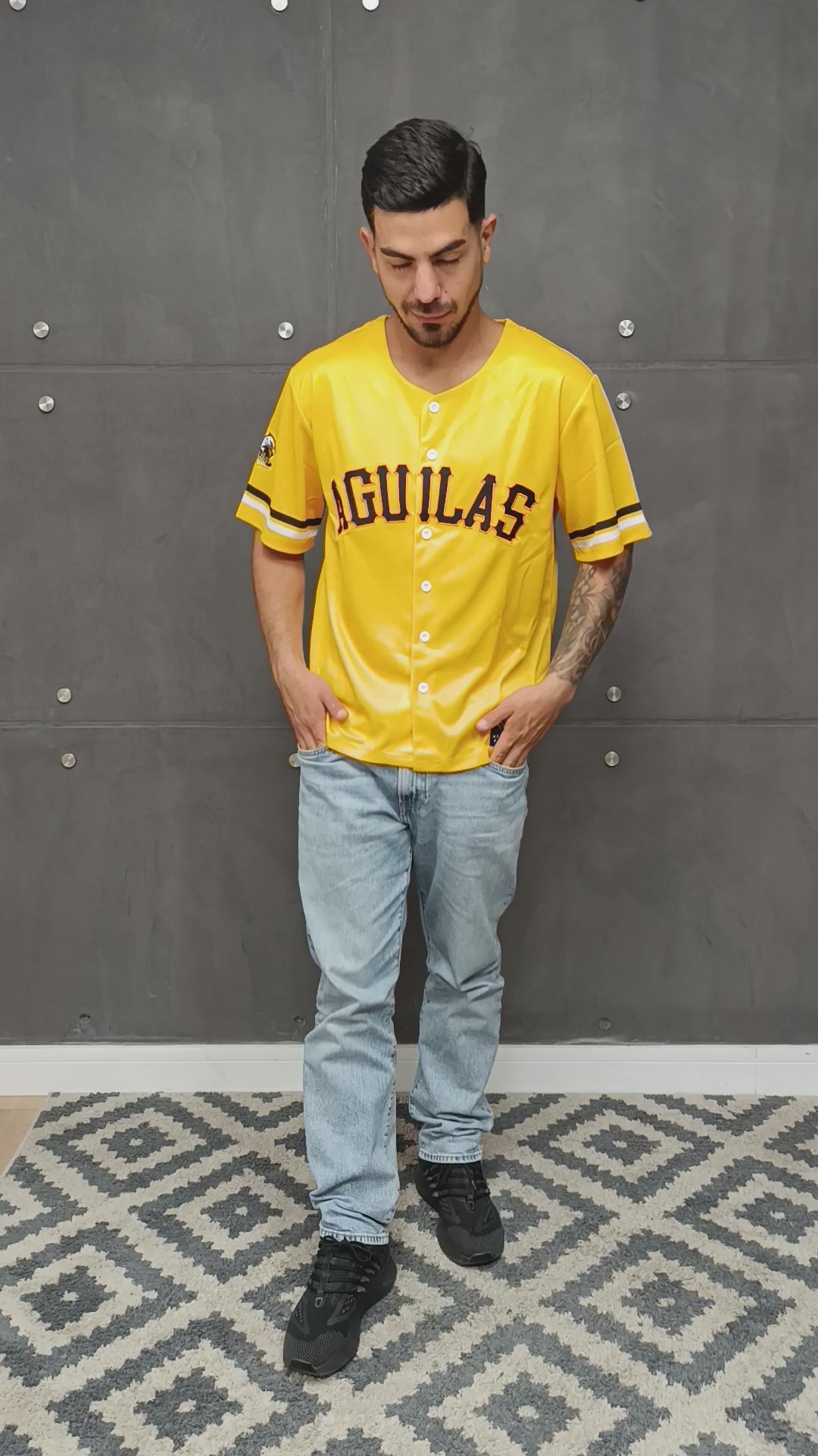 Aguilas Cibaenas Twill Baseball Jersey – Men's Adult – Peligro Sports