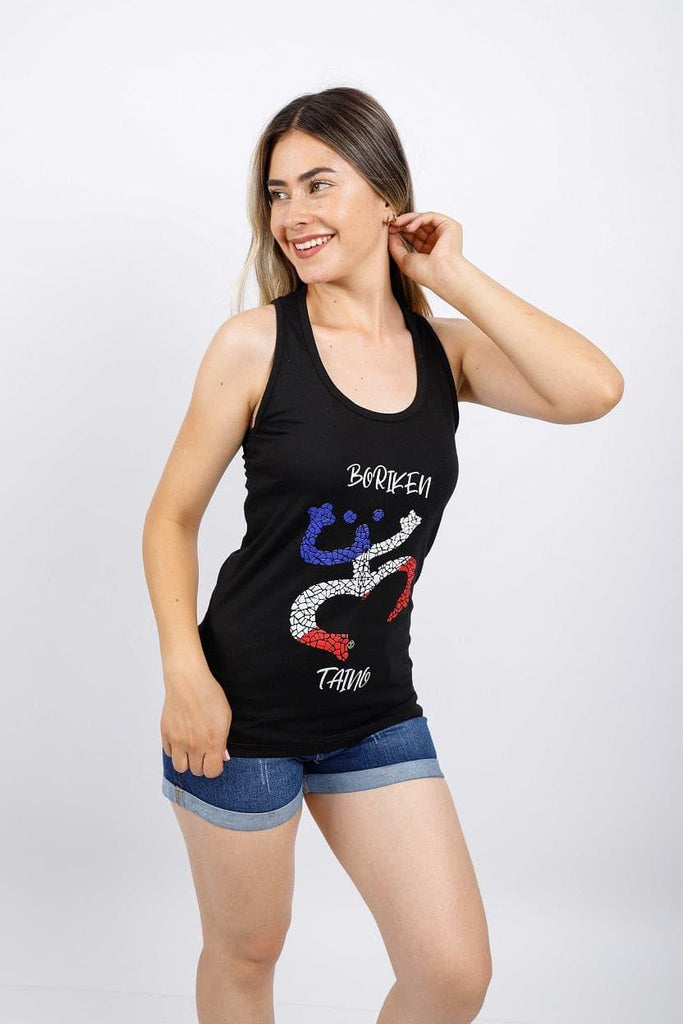 Puerto Rico Coqui Taino Black Tank top Fit Size - Shop Now! - Tainowears NYC