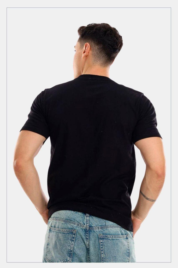 Puerto Rico silver T-Shirt, black unisex - Tainowears NYC