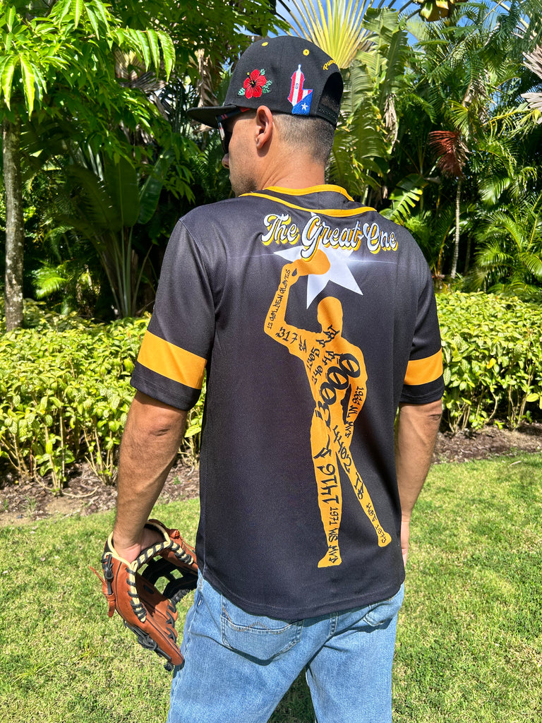 Roberto clemente jersey black