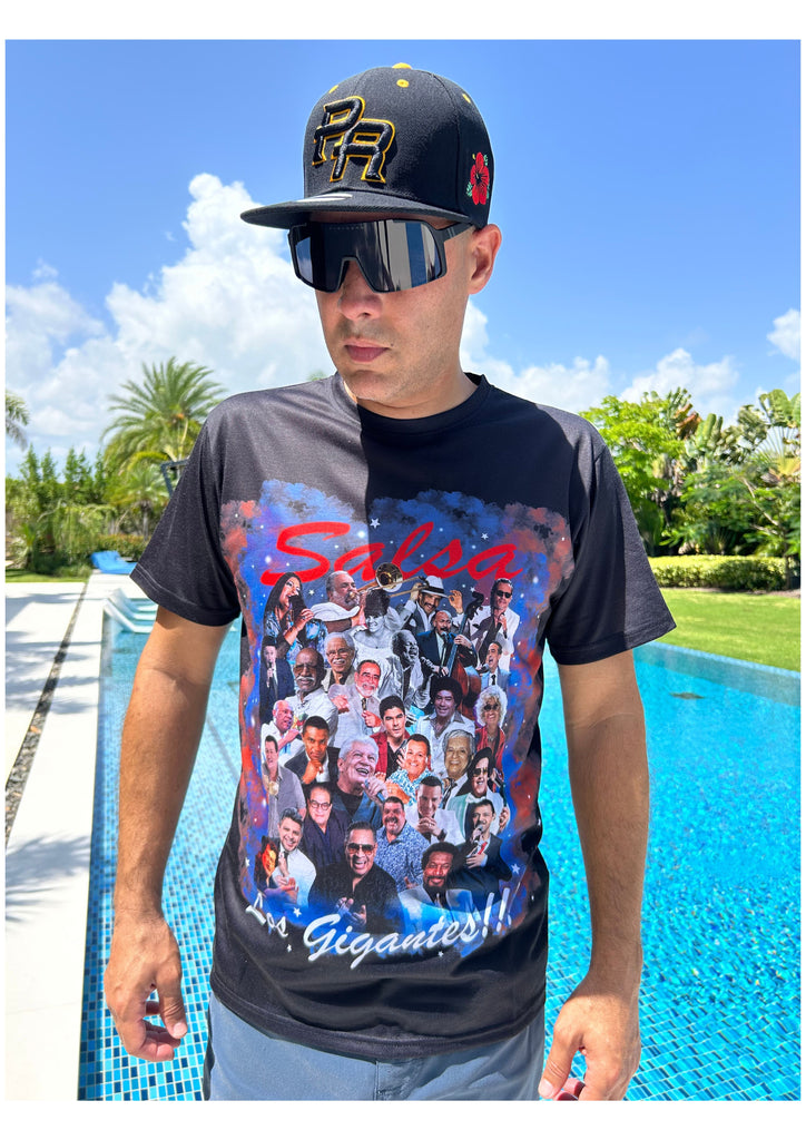 tshirt los gigantes salsa