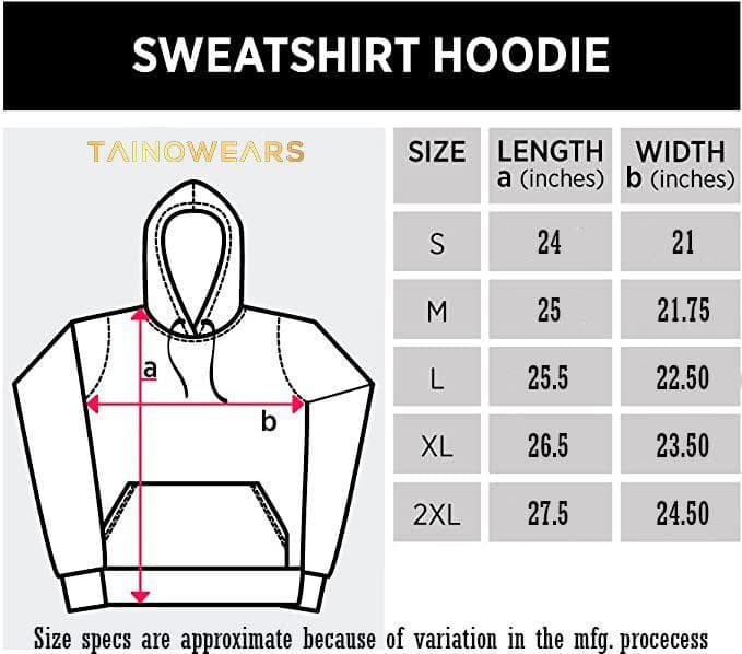Puerto Rico Hoodie Taino Symbols (Sweatshirt) - Tainowears NYC